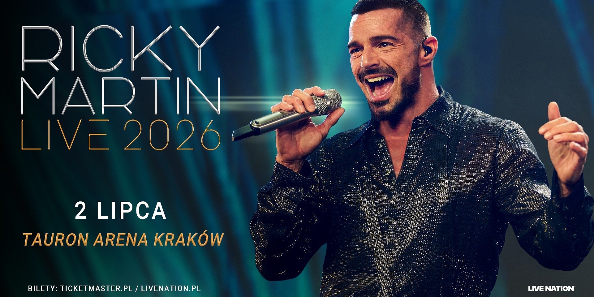 Ricky Martin, jedna z najważniejszych postaci muzyki latynoskiej, wystąpi w Polsce!