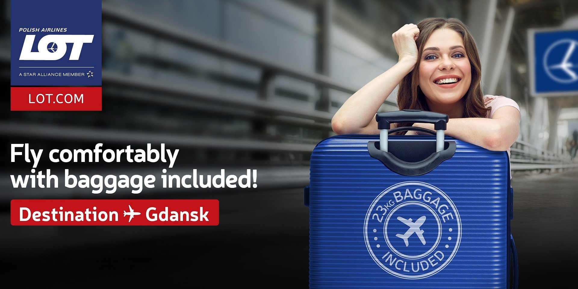 LOT Polish Airlines flights departing from Oslo and Bergen to Gdansk are now available at great prices, with no checked baggage fees