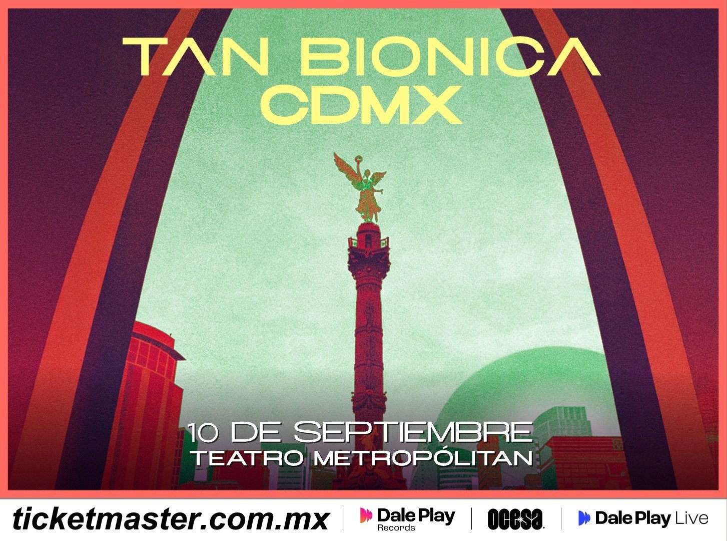 El destino nos vuelve a encontrar con Tan Biónica: México será parte de El Regreso