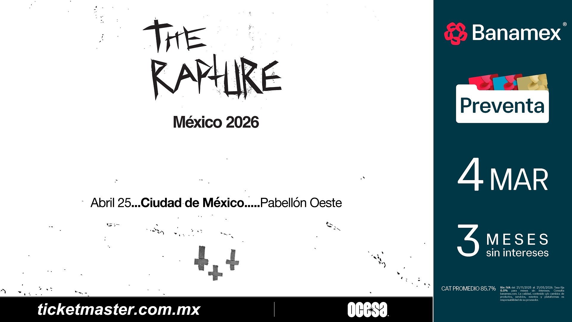 THE RAPTURE ANUNCIA SU PRIMERA GIRA EN 15 AÑOS