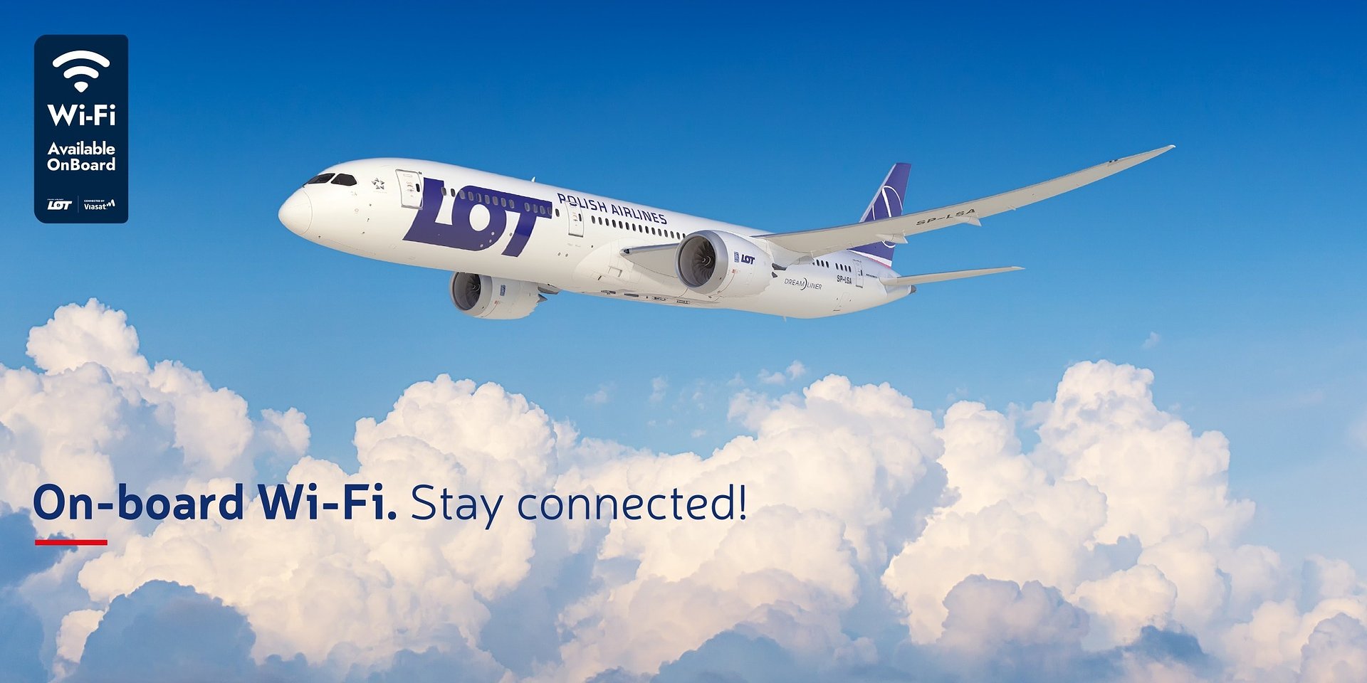 LOT Polish Airlines commences the process of equipping its aircraft with in-flight Wi-Fi