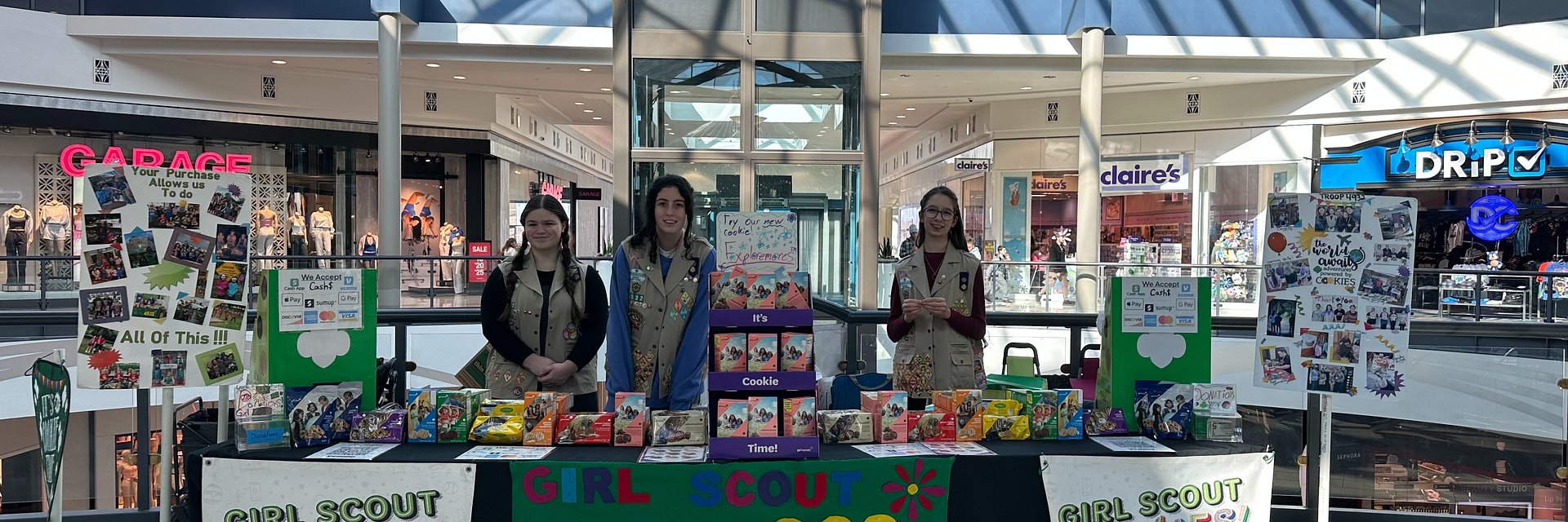 Girl Scout Cookies return to RiverTown Crossings on Friday, March 6