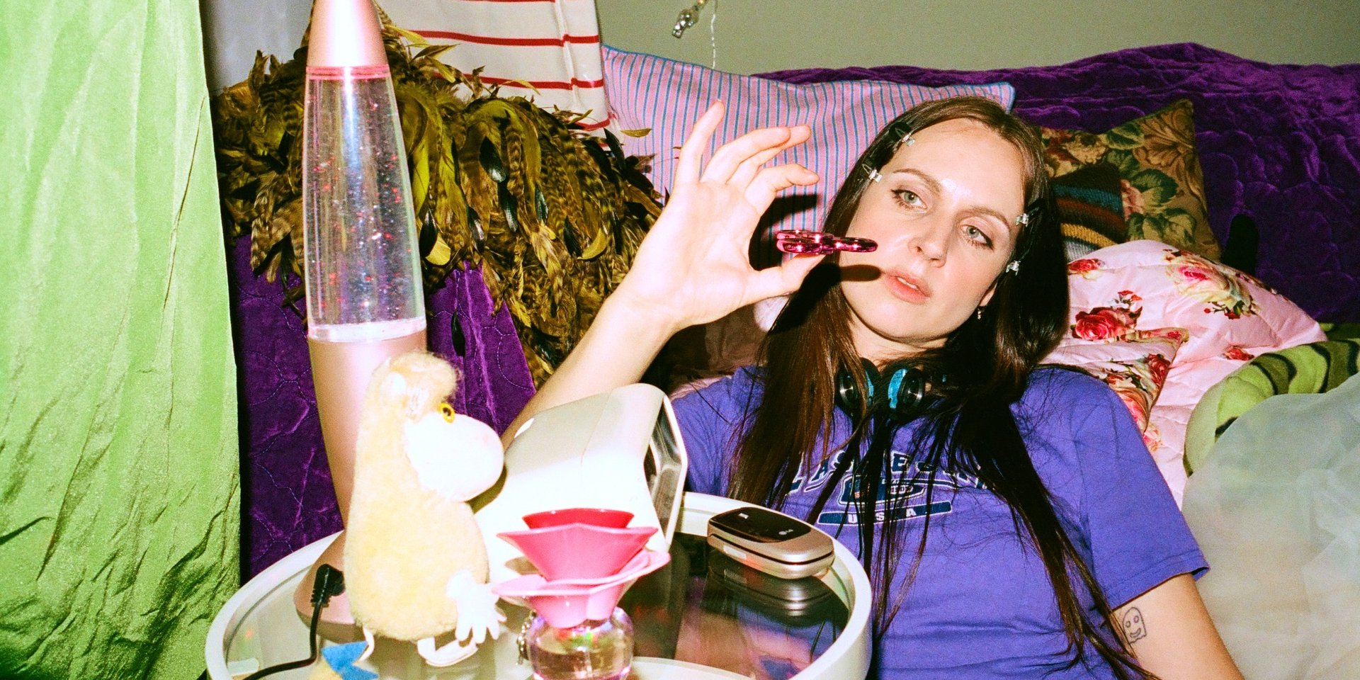 MØ wydahe podwójny singiel "Hunnybån" / "Fine Curls"