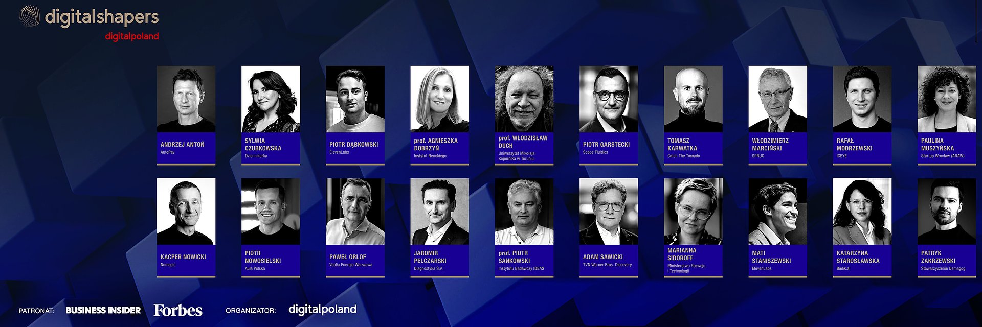 Liderzy nowych technologii w Polsce. Poznaj Digital Shapers 2025.