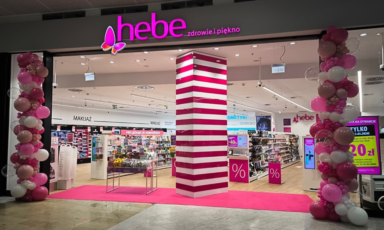 Sklep Hebe w CH Bonarka ponownie otwarty