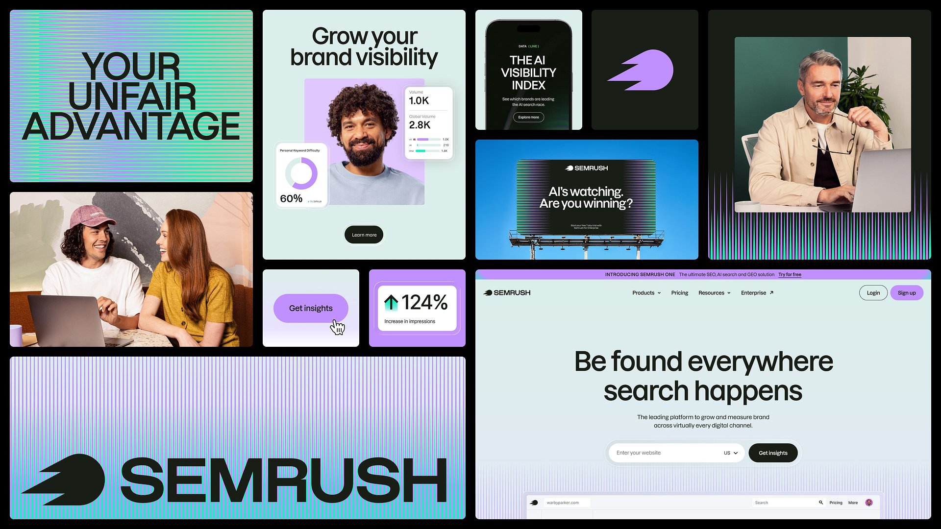 Semrush Unveils New Brand Identity to Command the AI Search Era