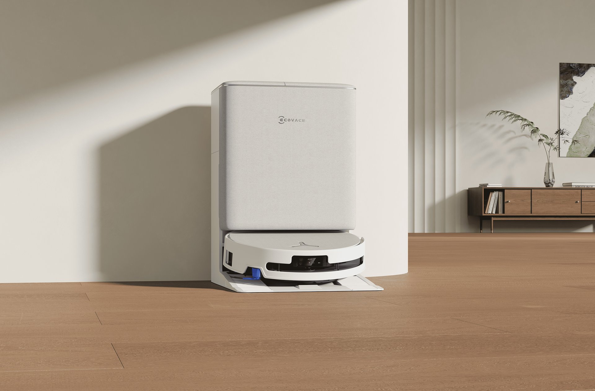 ECOVACS DEEBOT T90 PRO OMNI con OZMO ROLLER 3.0 e PowerBoost Technology: semplice nel design, potente nei risultati