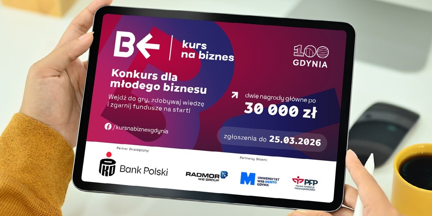 Gdyński „Kurs na Biznes” - wygraj indeks na nasze studia!