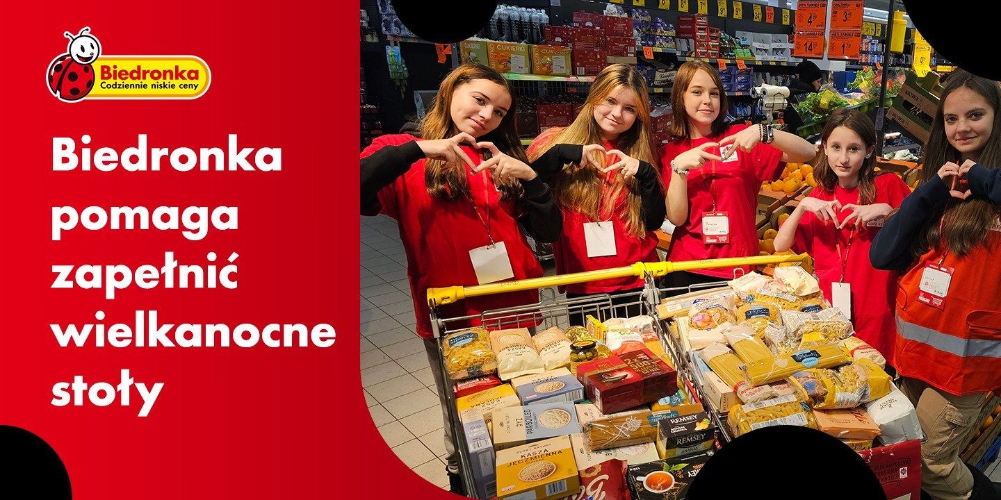 Biedronka pomaga zapełnić wielkanocne stoły