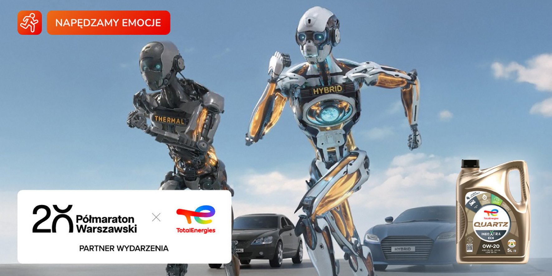 TotalEnergies partnerem 20. Półmaratonu Warszawskiego