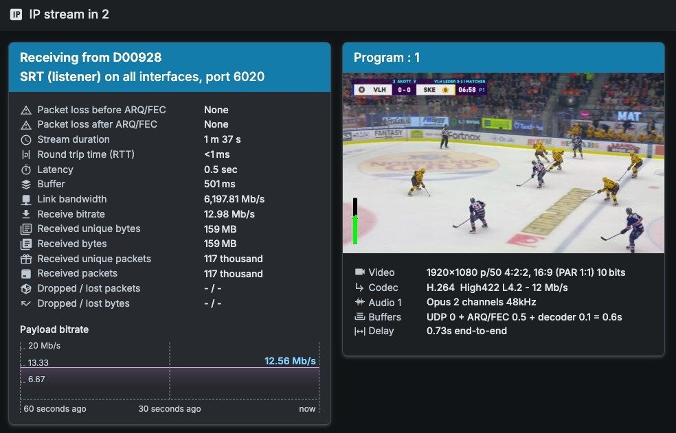 Intinor introduces enhanced SRT monitoring, HDR transport and NDI® Advanced support at NAB Show 2026