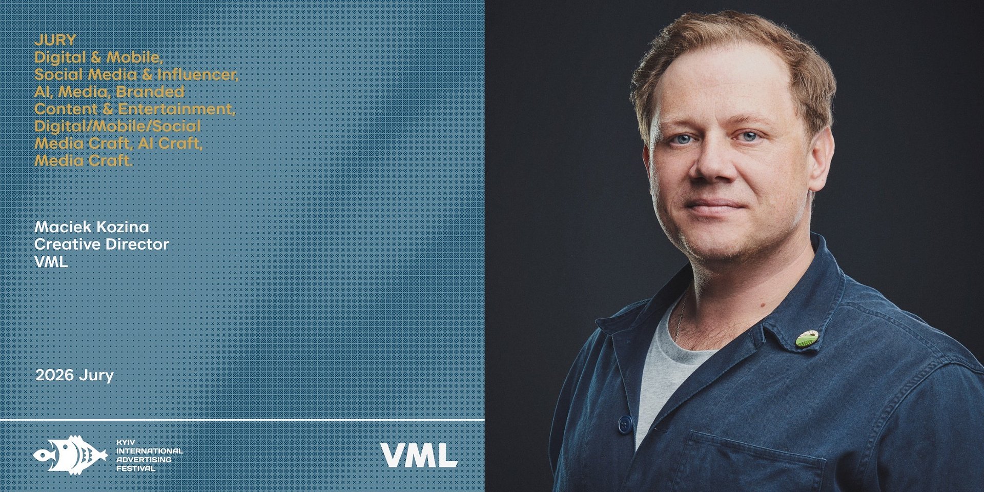 Maciek Kozina w jury międzynarodowego konkursu KIAF