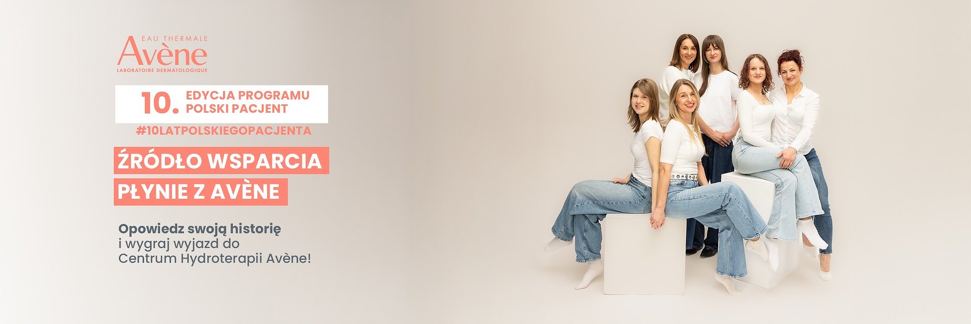 10 lat wsparcia – Avène rusza z jubileuszową edycją Programu „Polski Pacjent w Avène”