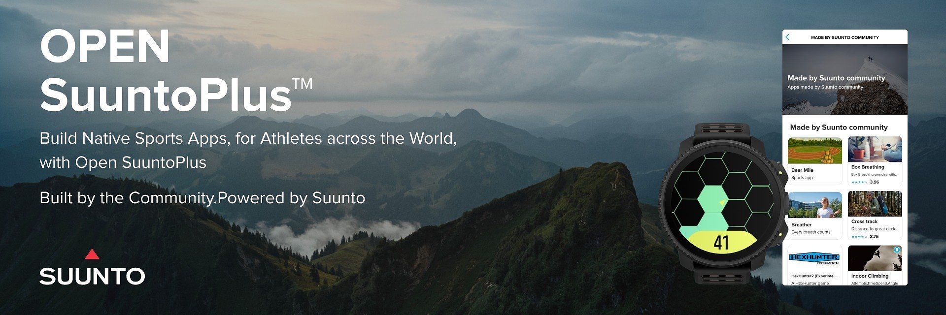Suunto otwiera swój ekosystem SuuntoPlus™. Teraz każdy może zaprojektować funkcje do swojego zegarka