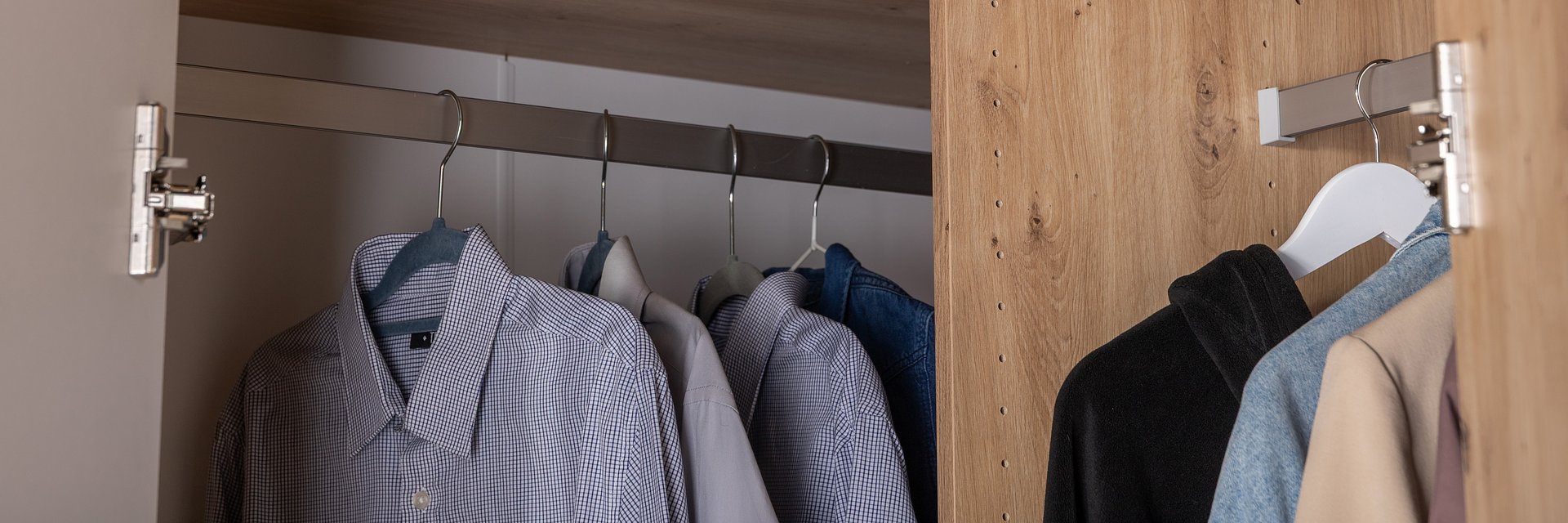 Szafa, w której nie trzeba sprzątać. Z systemem szaf modułowych ADBOX to możliwe