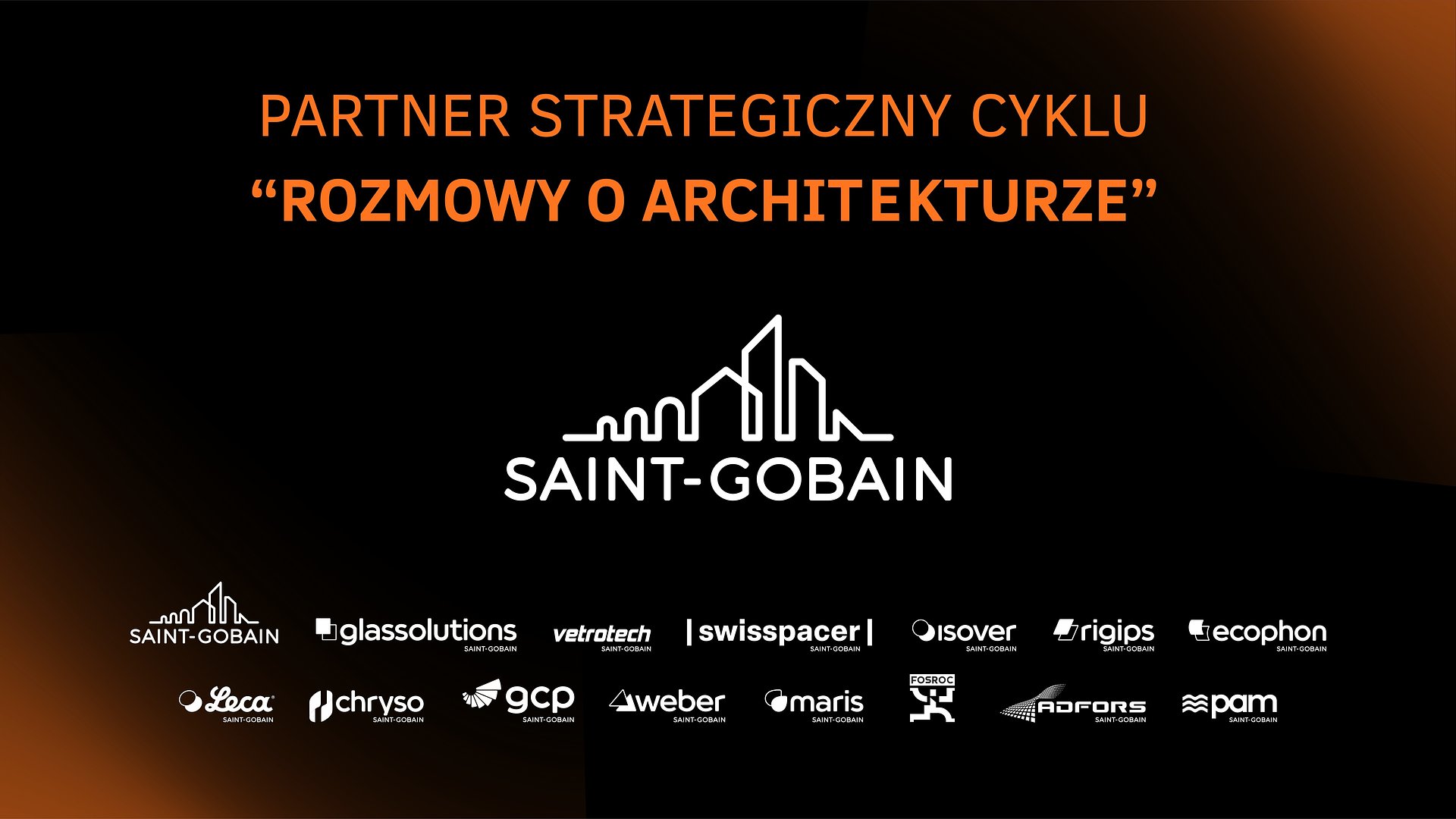 Saint-Gobain w Polsce partnerem strategicznym cyklu edukacyjnego „Archisens. Rozmowy o architekturze”