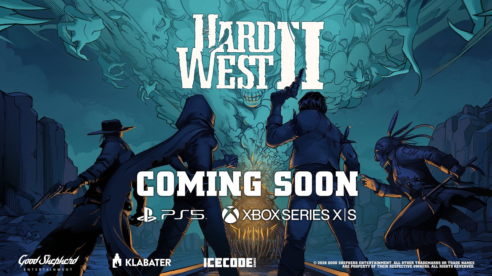 The good, the bad and the supernatural – Hard West 2 is coming to consoles!