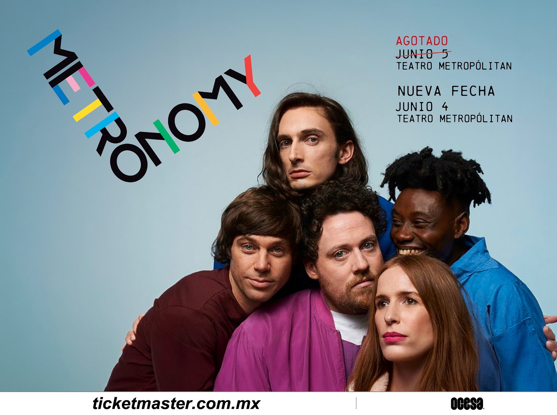 EL TEATRO METROPÓLITAN SERÁ TESTIGO DE UNA SEGUNDA FECHA DEL SONIDO QUE DEFINIÓ UNA ERA: METRONOMY