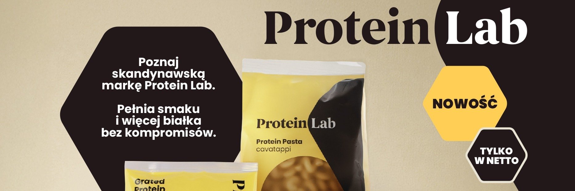 Netto rozwija segment proteinowy w sklepach, odpowiadając na zmianę nawyków żywieniowych