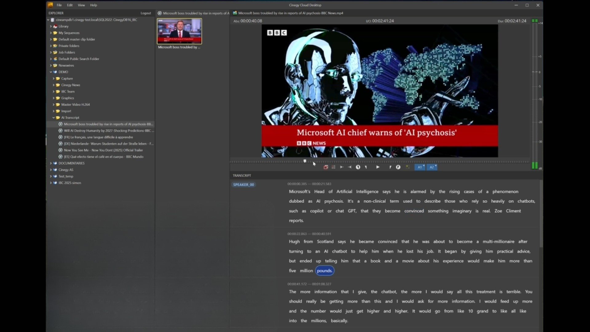 Cinegy delivers software-defined television for the real demands of today’s content world at NAB Show