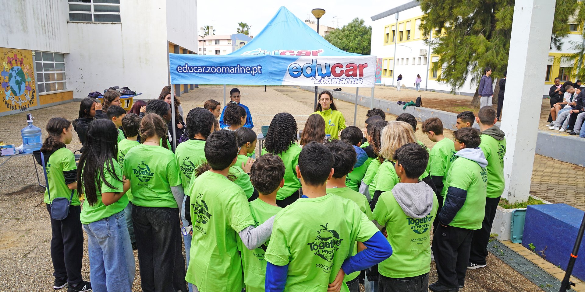 Zoomarine e Nativawaky levam projeto “Uma Escola, Uma Floresta” a escola em Olhão