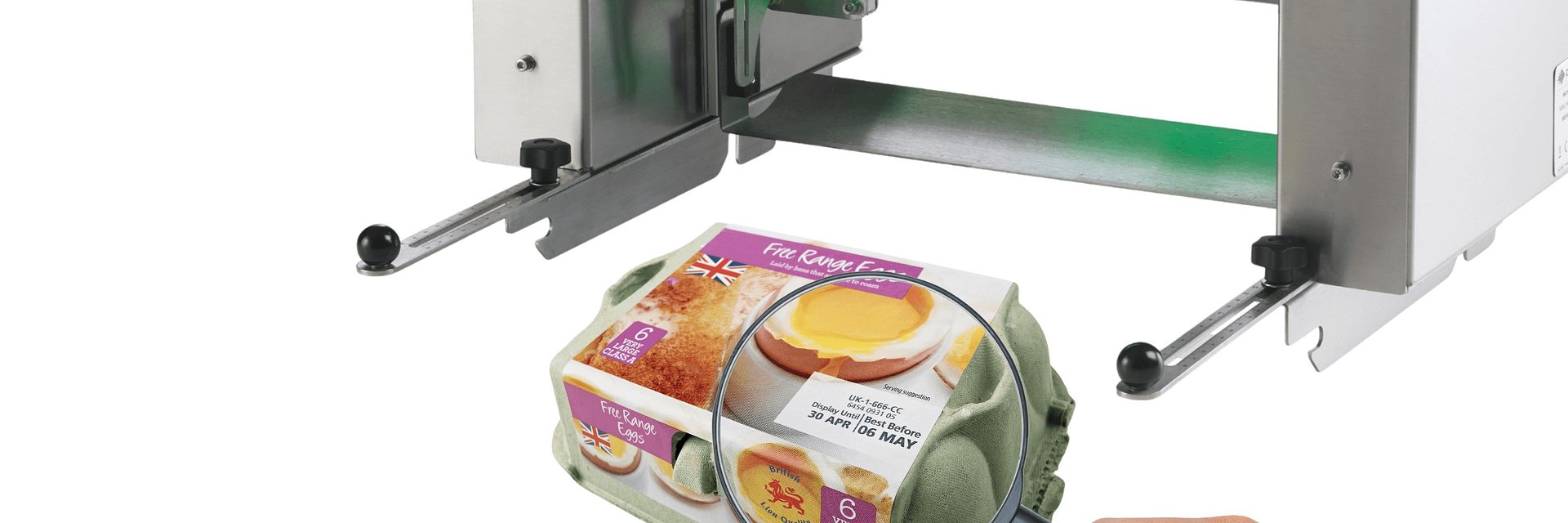 Domino Launches Egg Pack Printing Traverser for HighSpeed, MultiLane Egg Production Line Coding