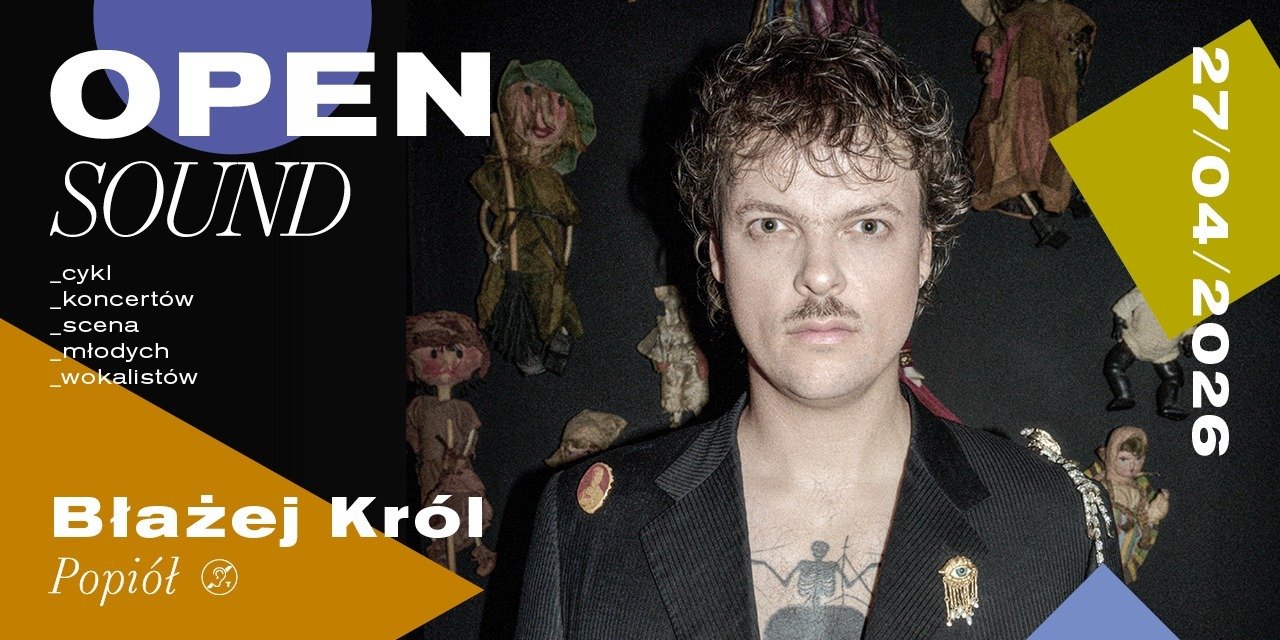 Błażej Król na scenie OPEN SOUND!
