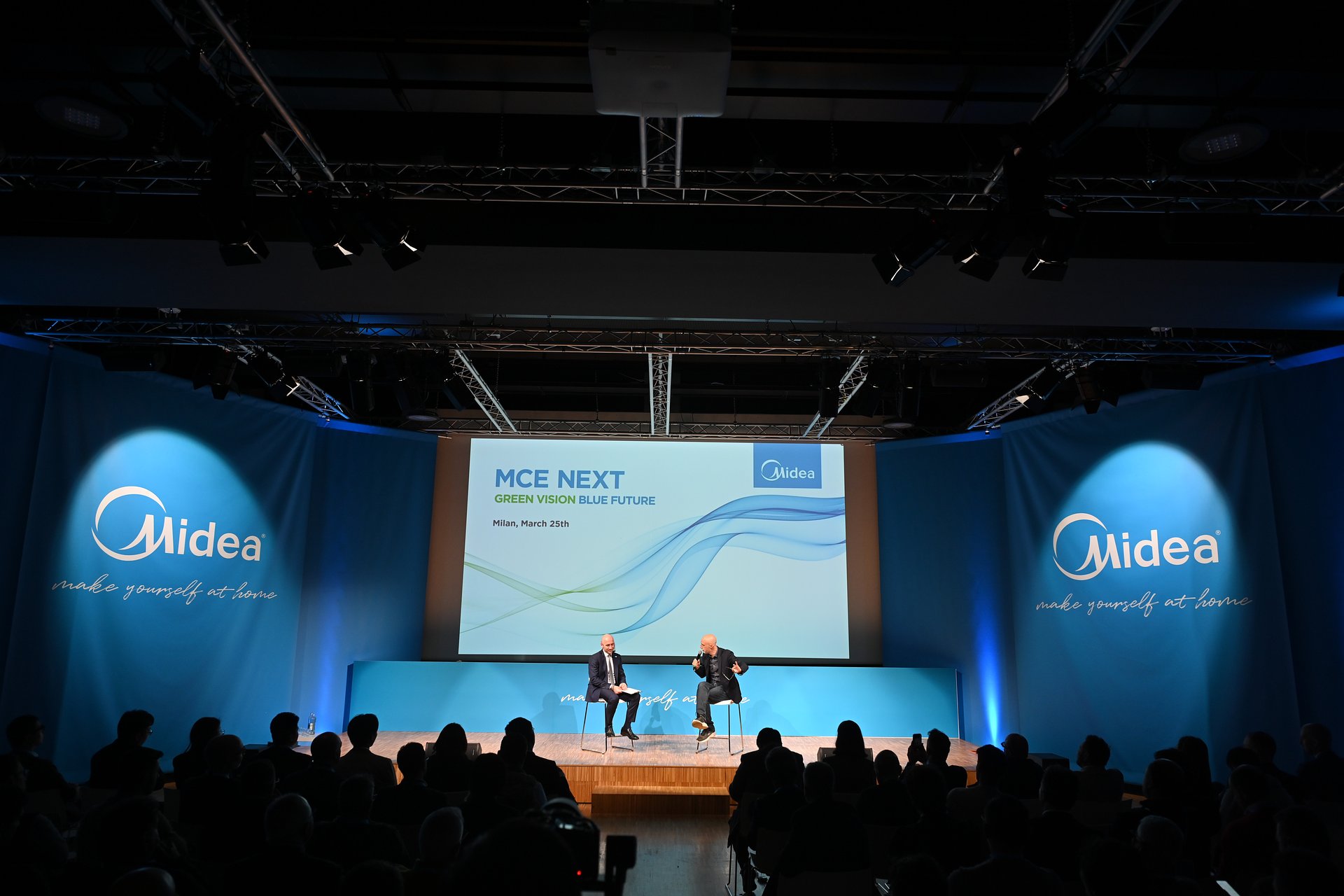 Midea porta oltre la fiera il dialogo sull’energia: ad Arese l’evento “MCE Next – Green Vision Blue Future”
