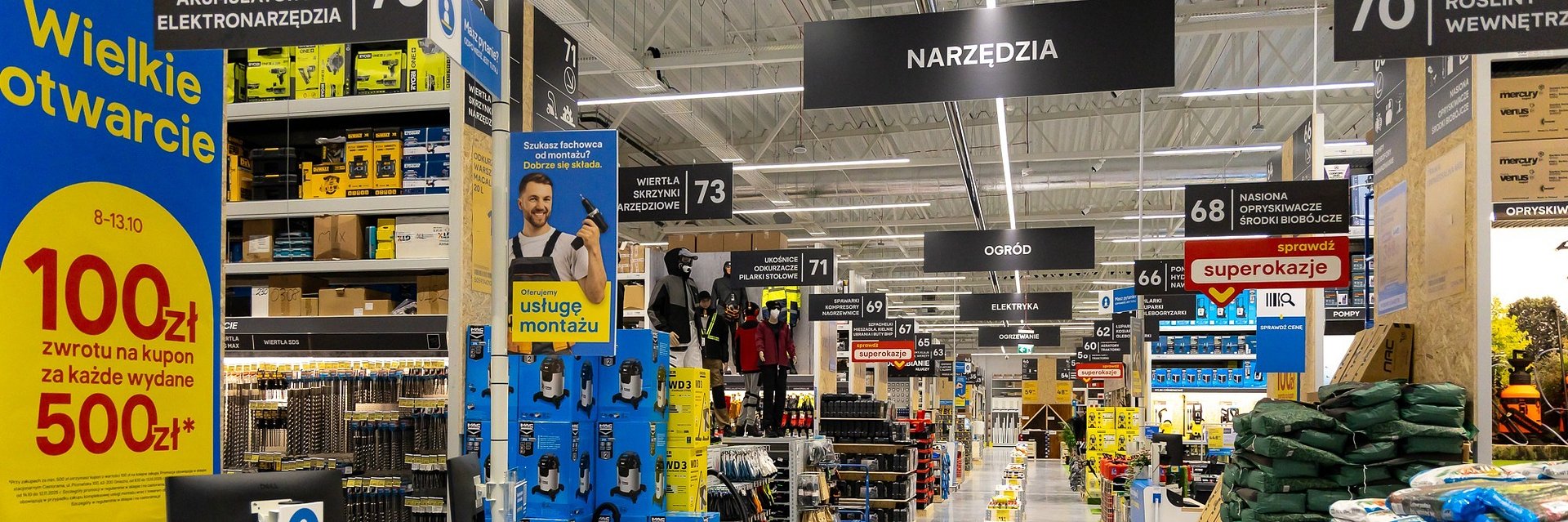 Castorama Katowice w nowej odsłonie – odświeżony sklep i tydzień atrakcji dla klientów