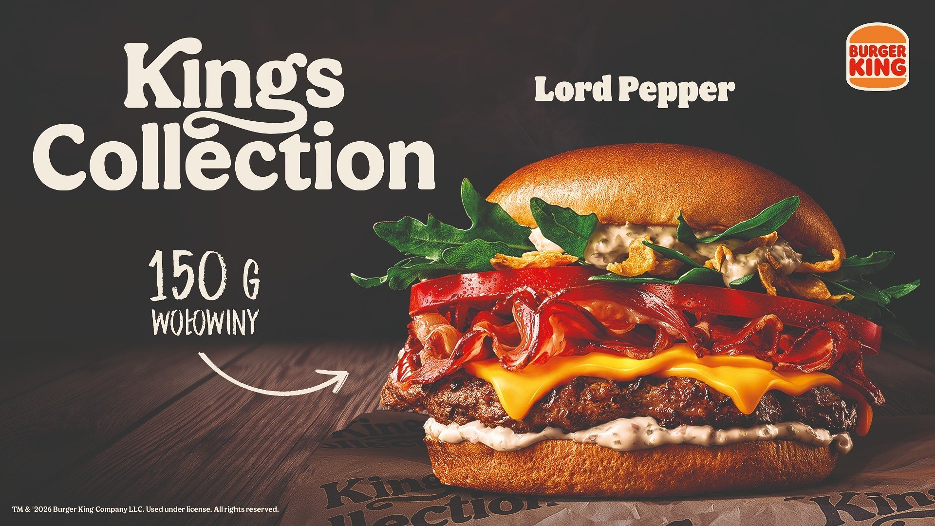 Lord Pepper wraca do King’s Collection. Burger King serwuje propozycję dla fanów intensywnego smaku