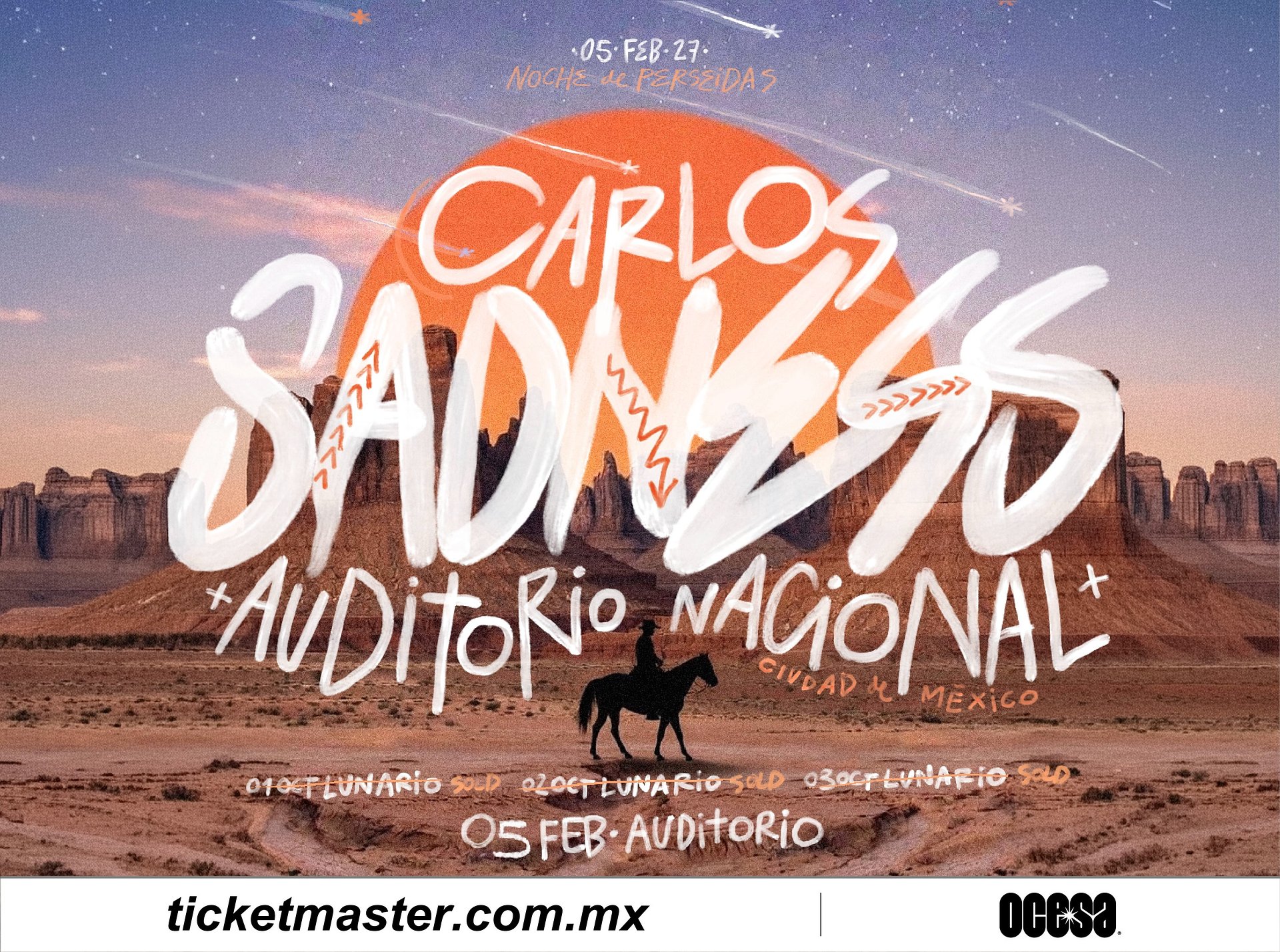 El idilio galactropical continúa: Carlos Sadness anuncia una noche inolvidable en el máximo escenario de Reforma