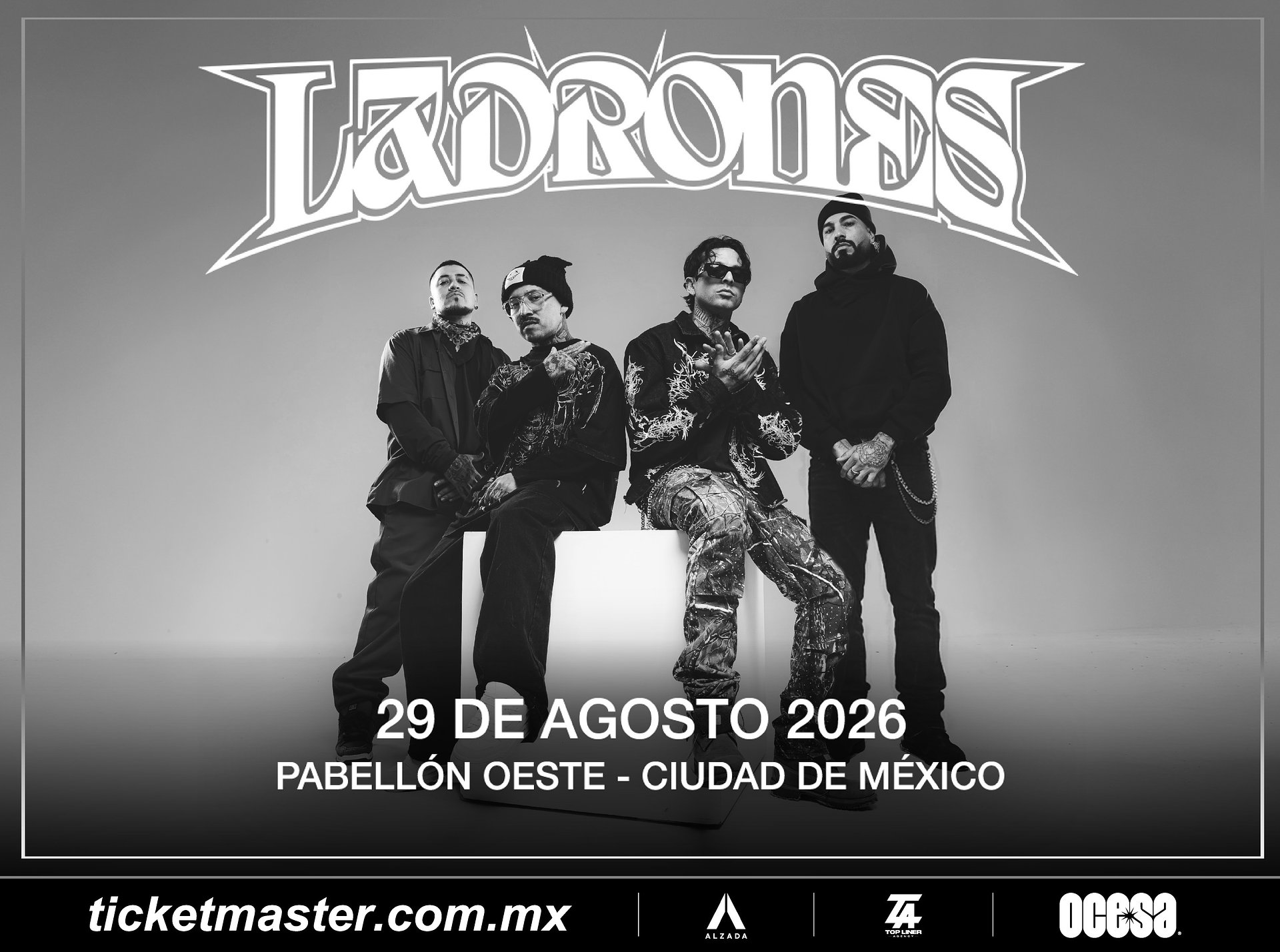 La banda Ladrones ya está aquí para tumbarse el metal en la CDMX