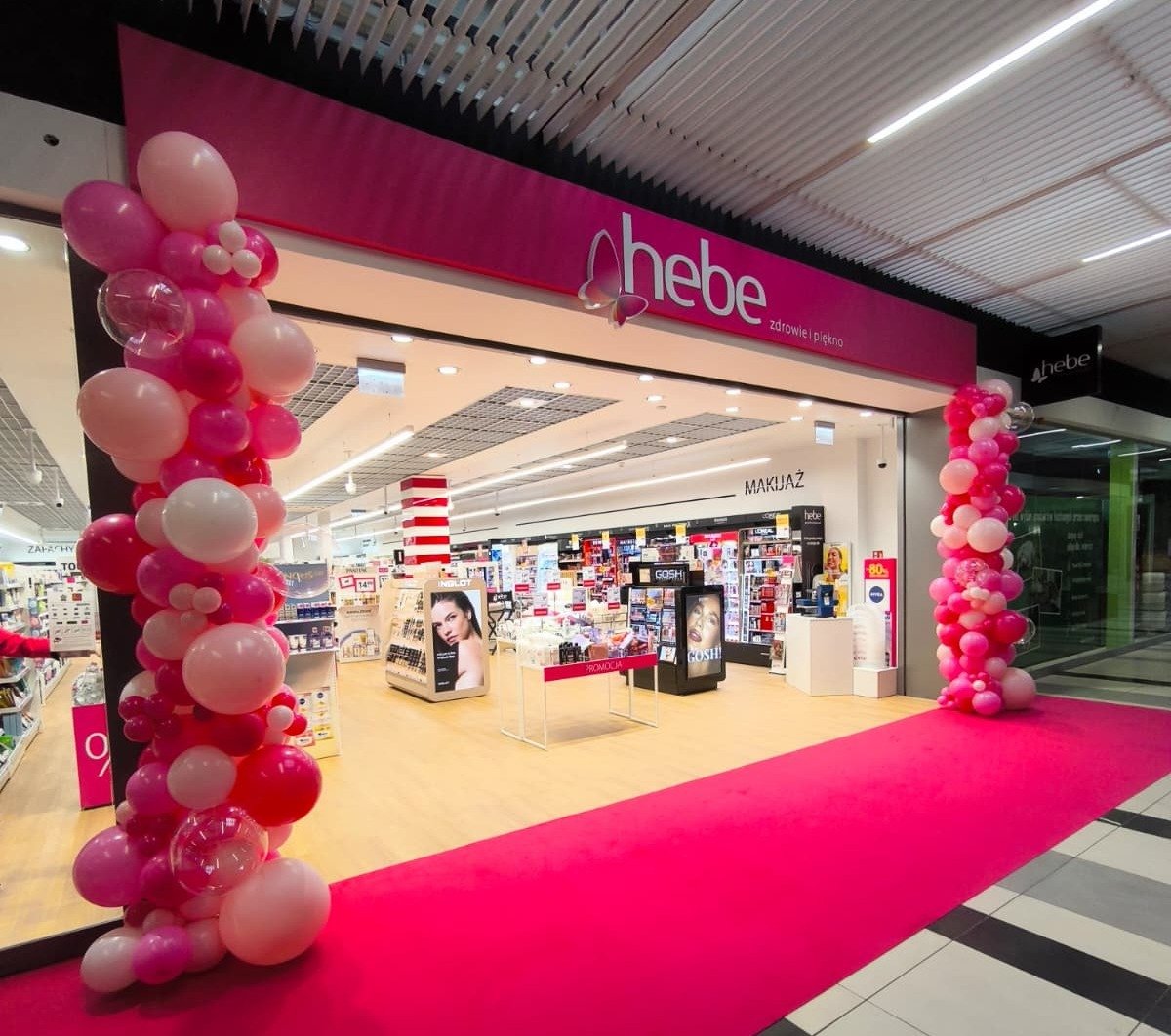 400. sklep Hebe w Polsce – wyjątkowe trzy dni atrakcji w Warszawie