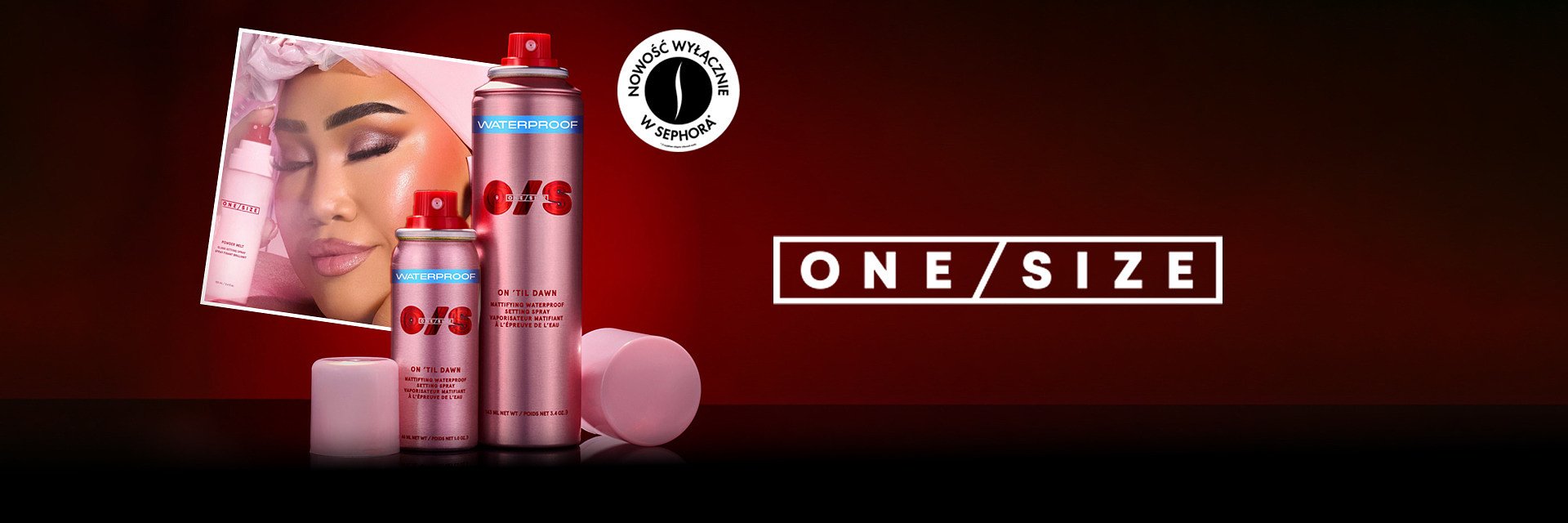 ONE/SIZE - marka stworzona przez makijażystę Patricka Starrr, celebruje piękno w każdej odsłonie — bez filtrów i narzucania ideałów. Powstała z prostej obserwacji: makijaż - w przeciwieństwie do ubrań - naprawdę może pasować każdemu. To marka, która stawia na otwartość, radość i nieskrępowane podejście do piękna!