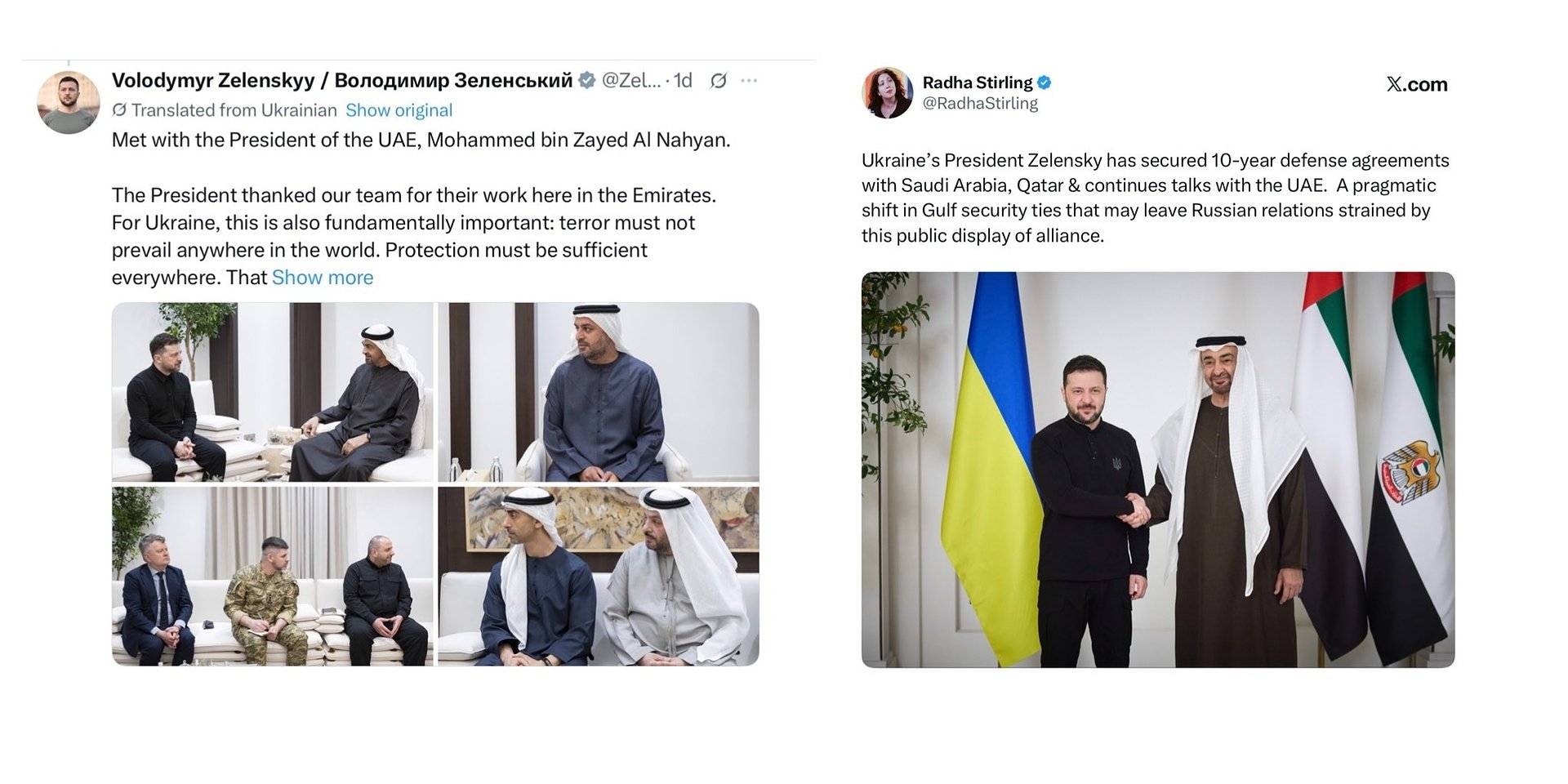Zelensky’s Gulf Tour: Drone Diplomacy, Strategic Barter, and the Brewing Russian Backlash