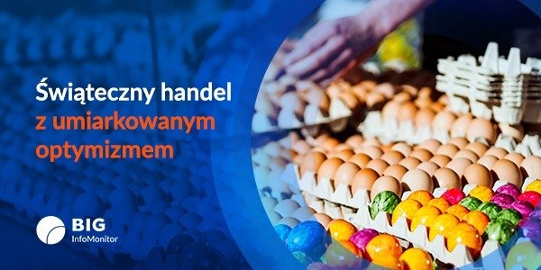 BIG InfoMonitor: Handel przed Wielkanocą - poprawa finansów firm, ale klienci ostrożni w decyzjach zakupowych