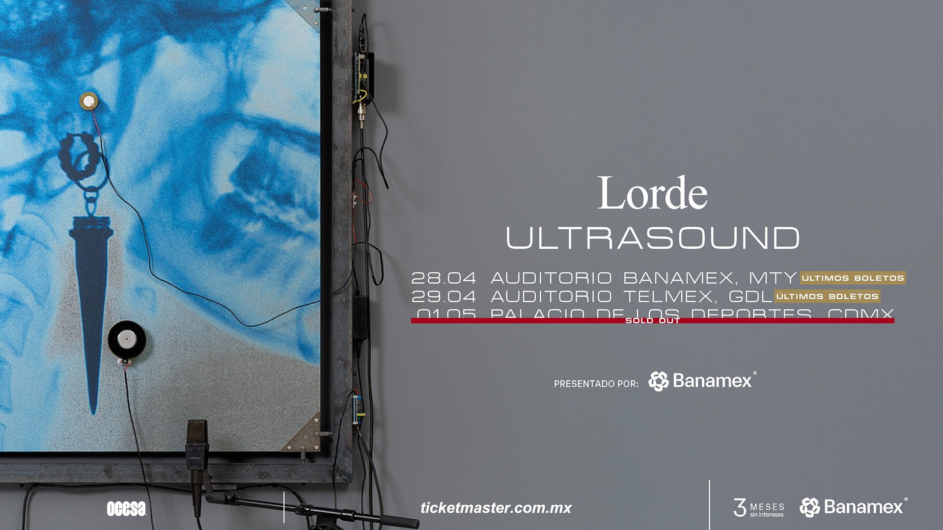 EL RETORNO DE LA DIOSA NEOZELANDESA: LORDE ANUNCIA EL TRAMO FINAL DEL REVOLUCIONARIO "ULTRASOUND TOUR" EN MÉXICO
