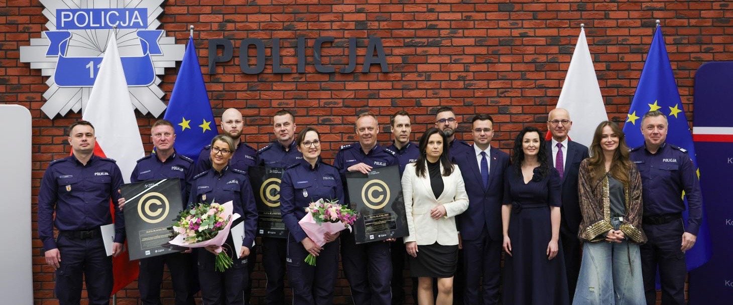 Złote Blachy - najlepsi policjanci w zwalczaniu piractwa zostali wyróżnieni