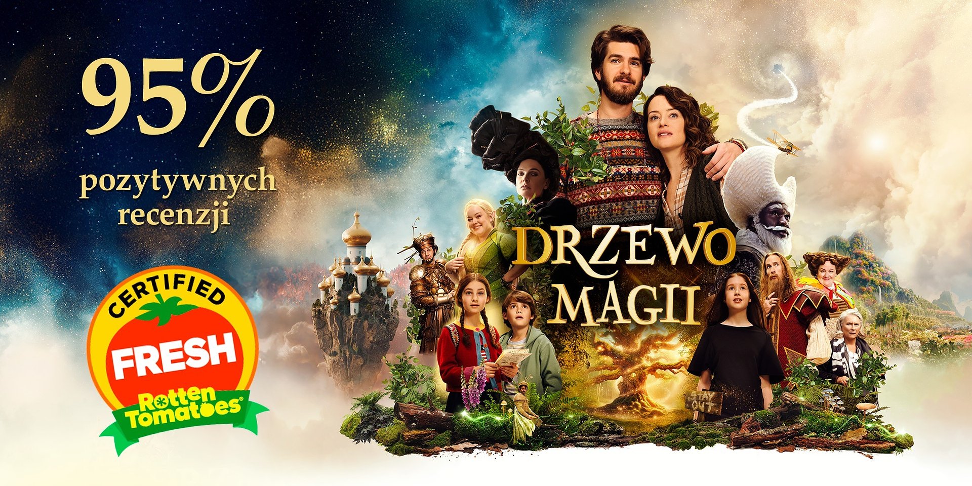 DRZEWO MAGII z 95% pozytywnych recenzji na Rotten Tomatoes i nowym zwiastunem!