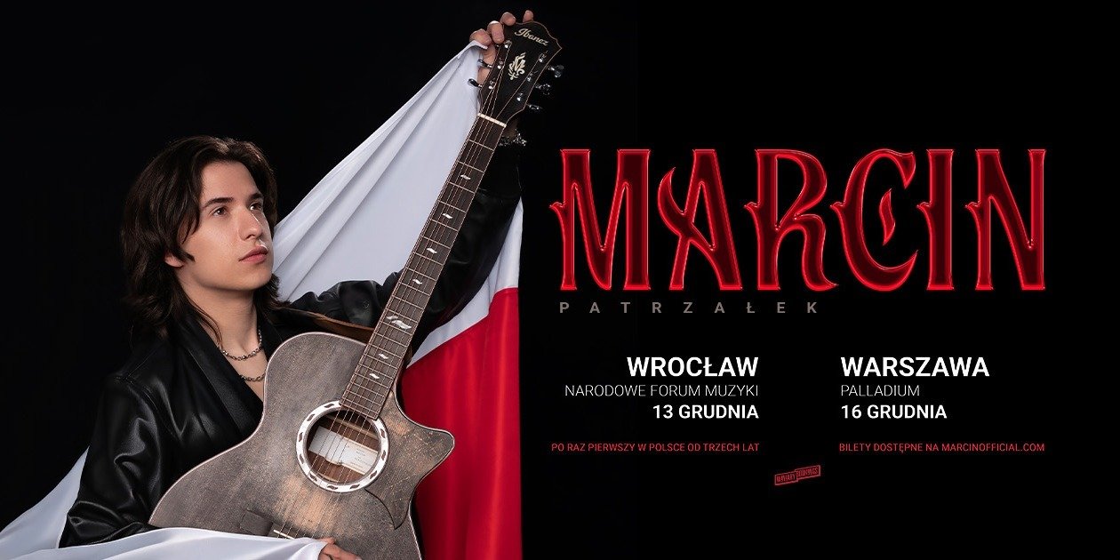 Marcin na dwóch koncertach w Polsce!