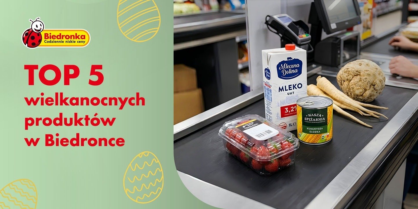 Wielkanocne koszyki Polaków – królowie Wielkiego Tygodnia w Biedronce