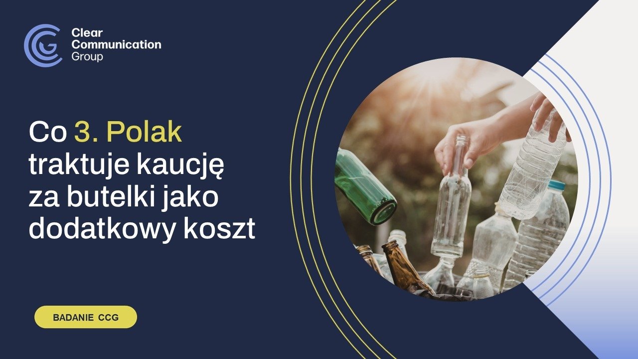 Co trzeci Polak traktuje kaucję za butelki jako dodatkowy koszt