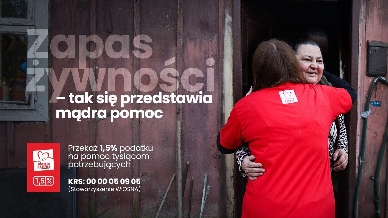 Zapas żywności, podnośnik rehabilitacyjny, kurs angielskiego – tak się przedstawia mądra pomoc Szlachetnej Paczki