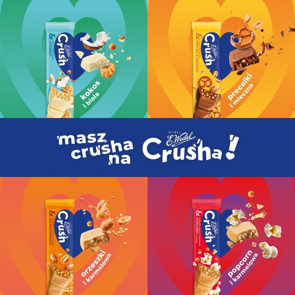 Masz crusha na Crusha? Baton Wedel Crush to zauroczenie od pierwszego chrupnięcia
