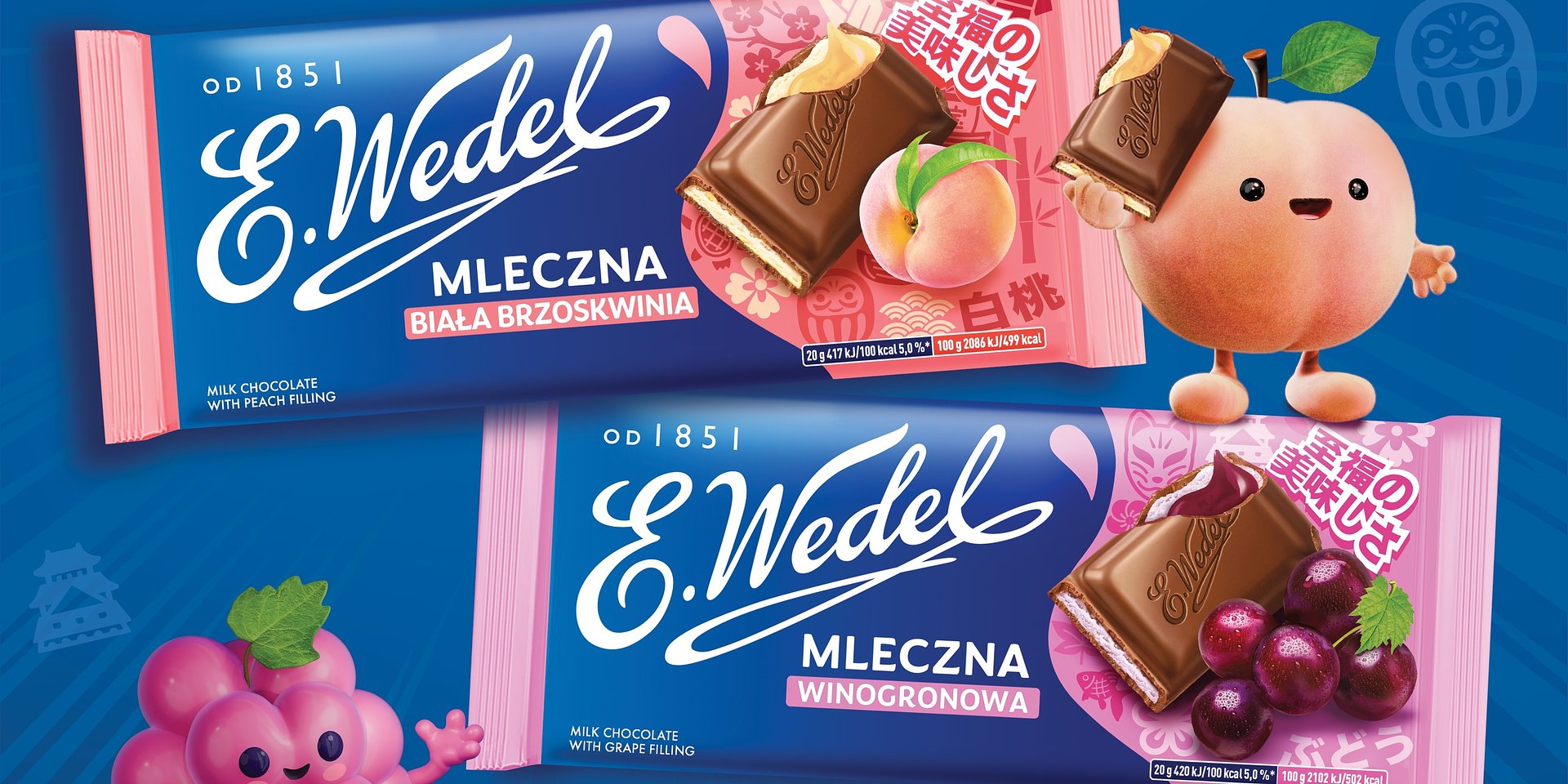 E.Wedel zaprasza w podróż do Japonii wraz z nowymi czekoladami inspirowanymi azjatyckimi smakami