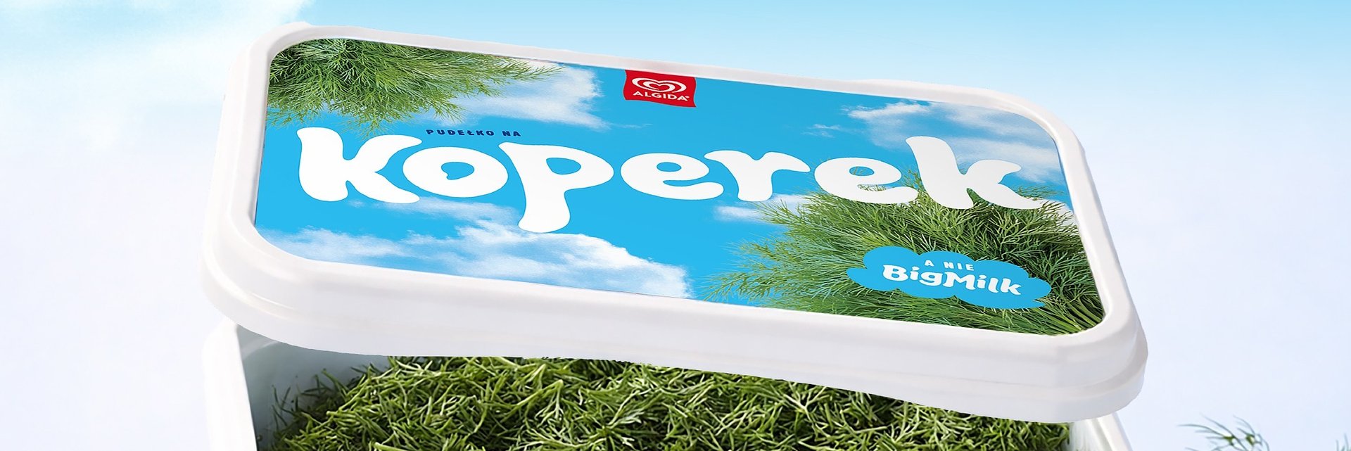 Koperek zamiast lodów? Marka Big Milk bawi się prima aprilisową konwencją – i idzie o krok dalej