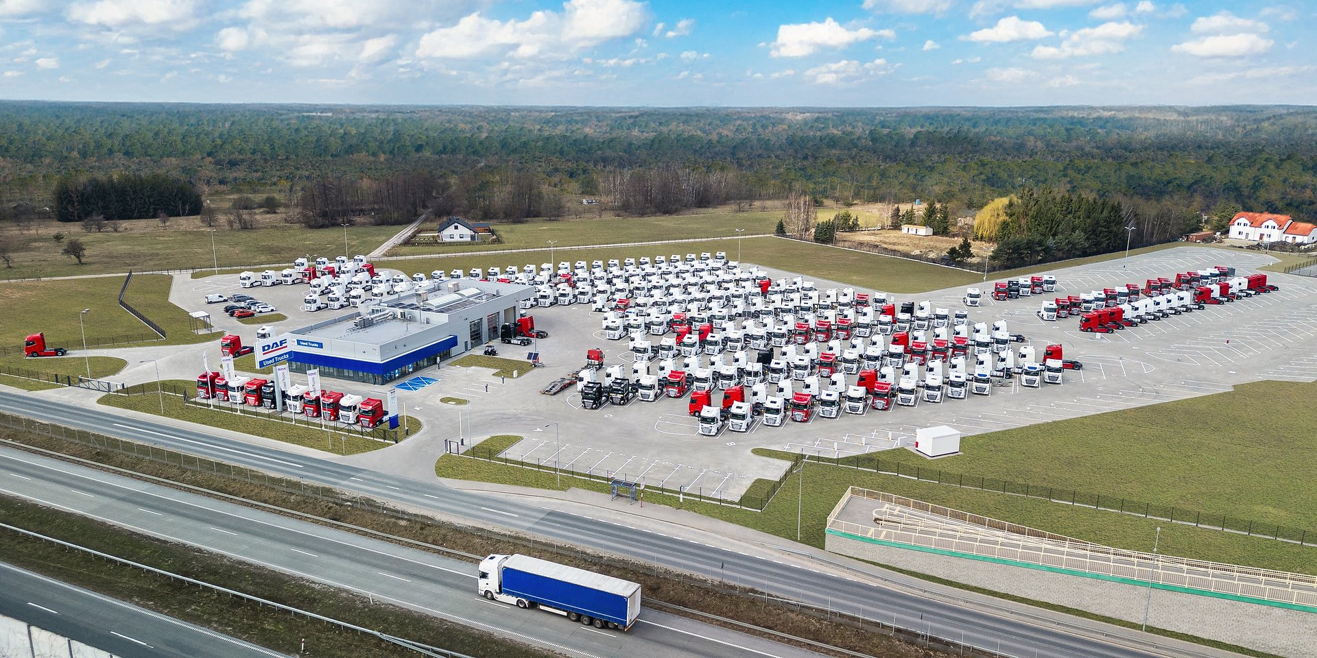 Pod Warszawą powstało DAF Used Trucks Center o powierzchni blisko 34 000 mkw. Cushman & Wakefield wspierał inwestycję