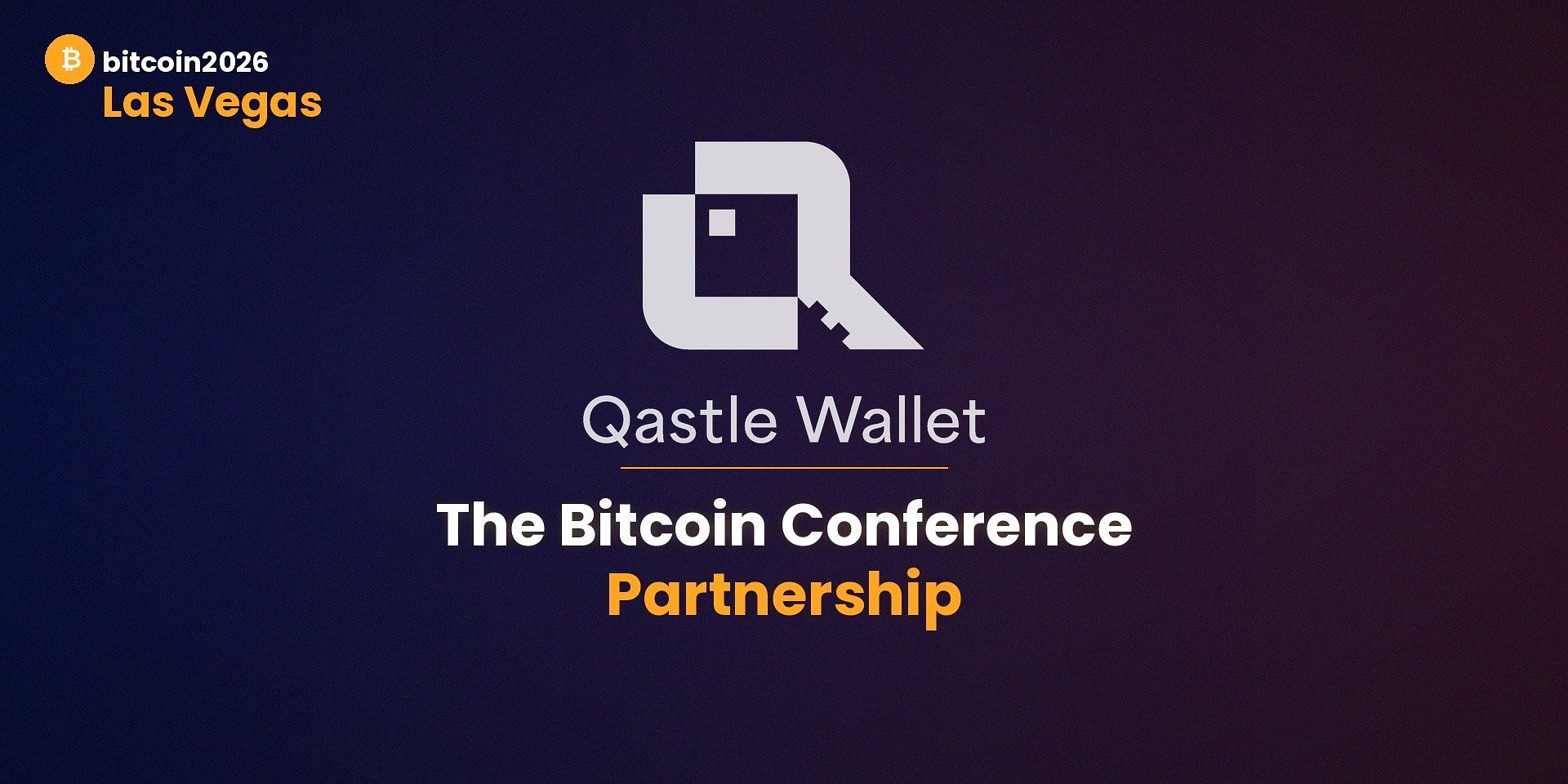 The Bitcoin Conference Announces 6-Year Partnership with Qastle Wallet