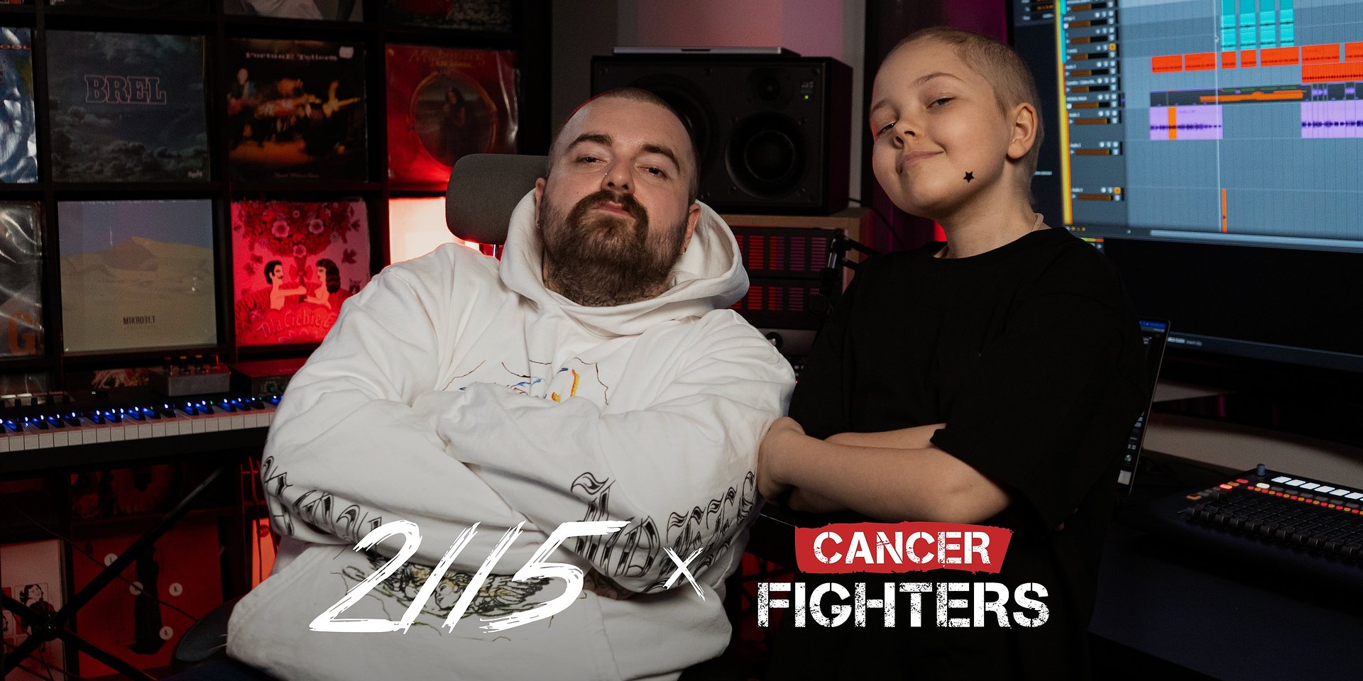 Bedoes 2115 i Maja Mecan nagrali z Fundacją Cancer Fighters utwór, który zabiera głos tam, gdzie zwykle zostaje cisza