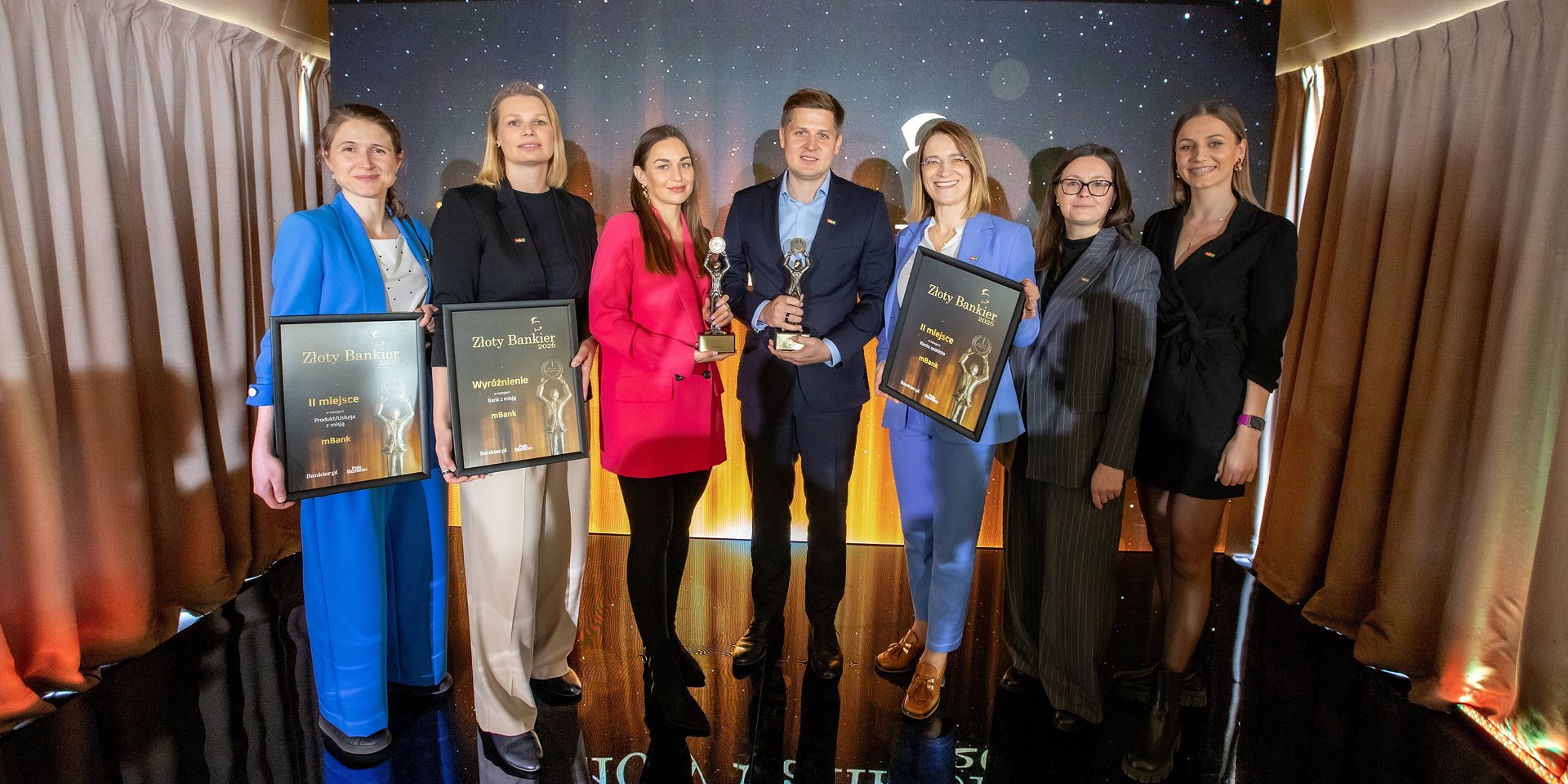 mBank zdobył pięć Złotych Bankierów. Ma najlepsze konto premium i topową komunikację w social mediach.